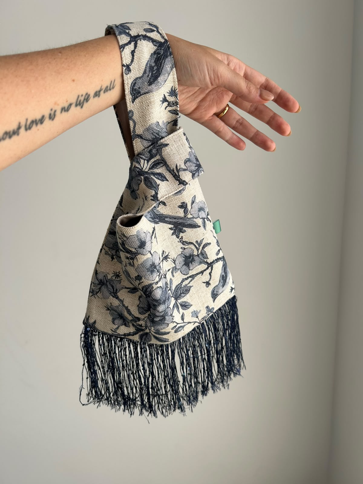 Print Flor Azul de EUGENIA